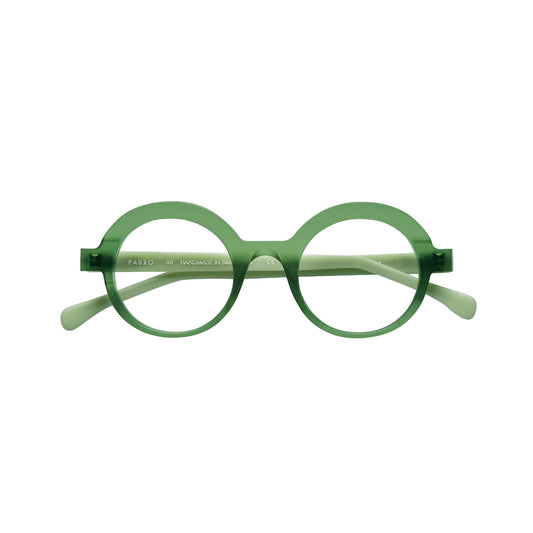 Capri Glasses // Color 302 // Light Green Transparent // Matte finish