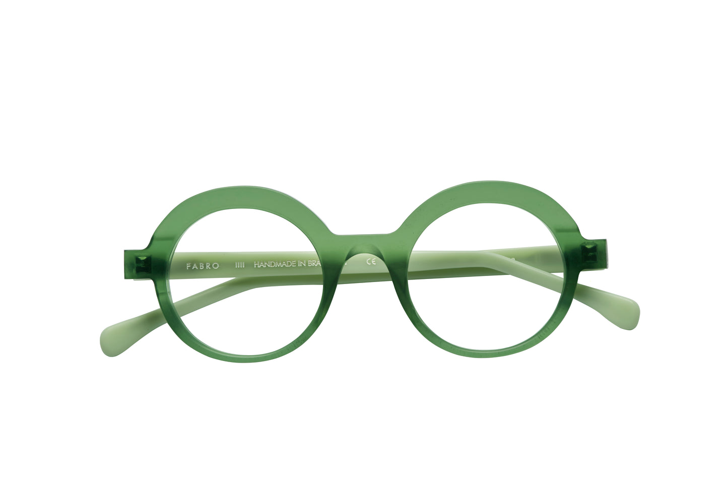 Capri Glasses // Color 302 // Light Green Transparent // Matte finish